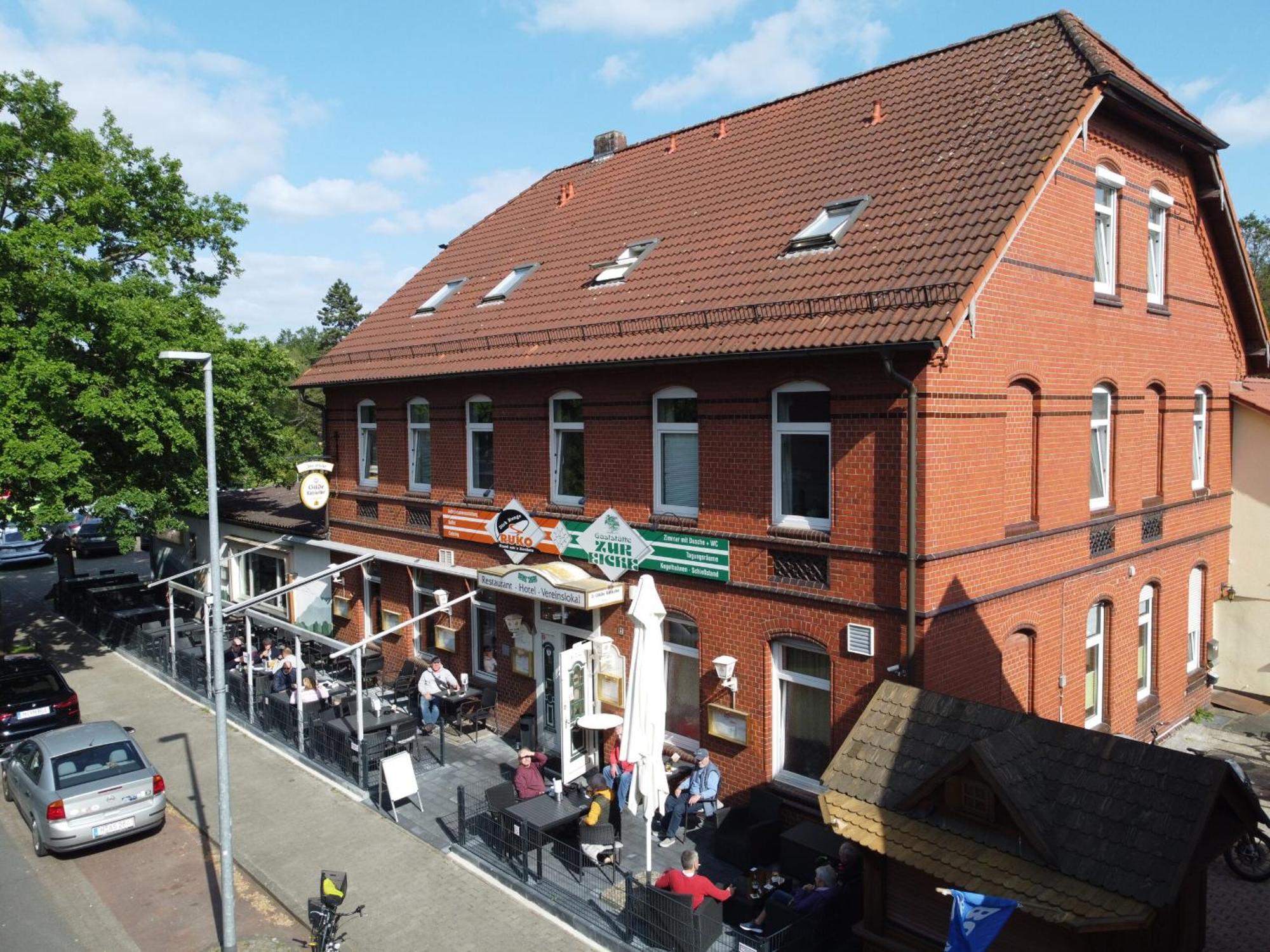 Gaststaette Zur Eiche Hotel Hannover Eksteriør billede
